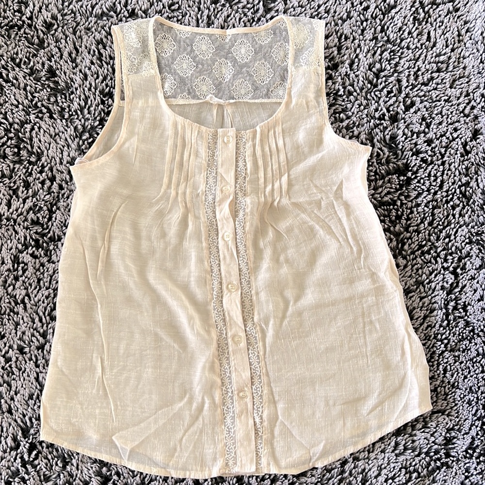Off White Blouse
